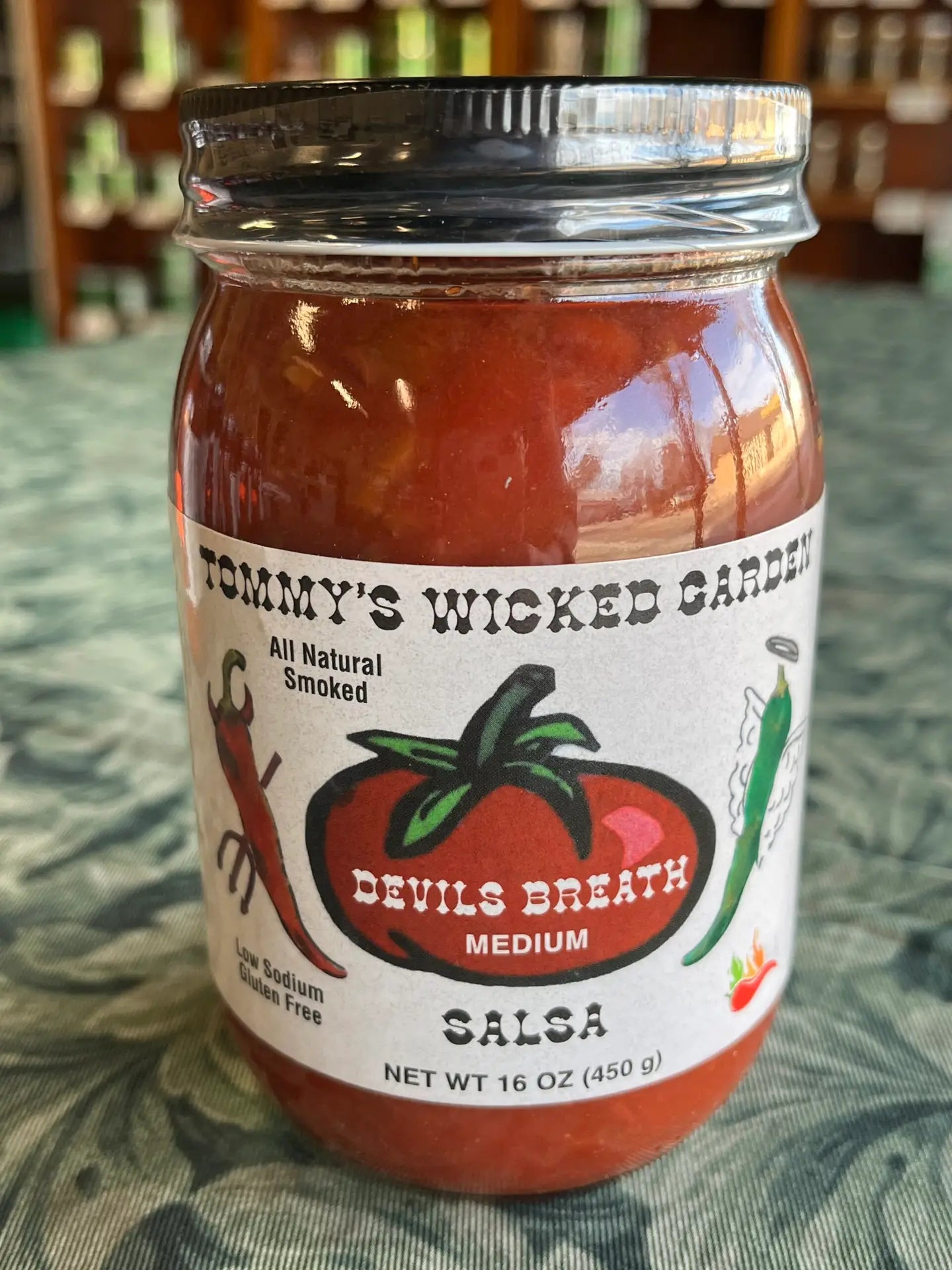 Devil's Breath Medium Salsa- Tommy's Wicked Garden